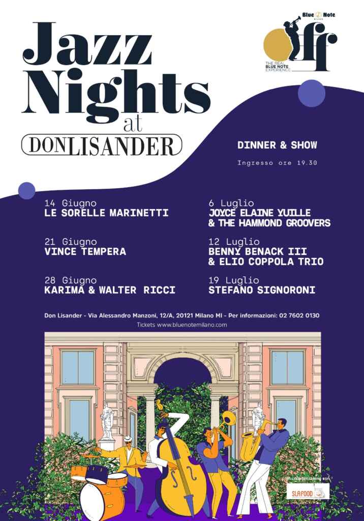 BLUE NOTE OFF PRESENTA “JAZZ NIGHTS AT DON LISANDER”