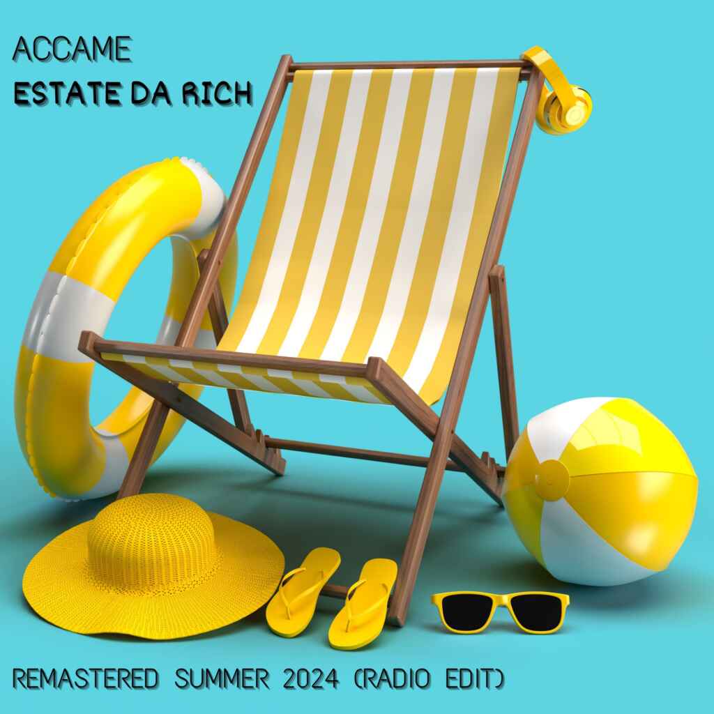 Accame presenta il video del singolo pop rock “Estate Da Rich remastered summer 2024”