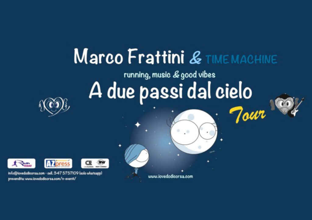 MARCO FRATTINI, RIPARTE IL TOUR ‘A DUE PASSI DAL CIELO’