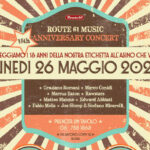 ROUTE 61 MUSIC COMPIE 15 ANNI: GRANDE FESTA E NUOVE USCITE DISCOGRAFICHE