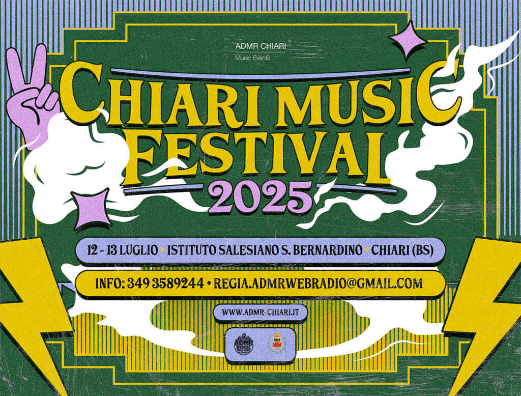 ARRIVA IL CHIARI MUSIC FESTIVAL 2025: IL 12 E 13 LUGLIO DUE GIORNATE DI INCREDIBILI CONCERTI ROCK E BLUES