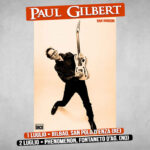 TORNA PAUL GILBERT CON DUE CONCERTI A LUGLIO IN ITALIA