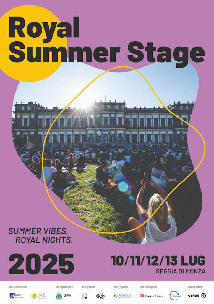 Ruggiero, Fresu, Caine, Bosso, Falzone e i Munedaiko:  dal 10 al 13 luglio i big della musica accendono il Royal Summer Stage,  il nuovo festival che illumina i Giardini Reali della Reggia di Monza