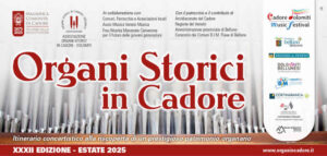 ORGANI STORICI IN CADORE, AL VIA LA 37ma EDIZIONE
