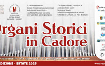 ORGANI STORICI IN CADORE, AL VIA LA 37ma EDIZIONE