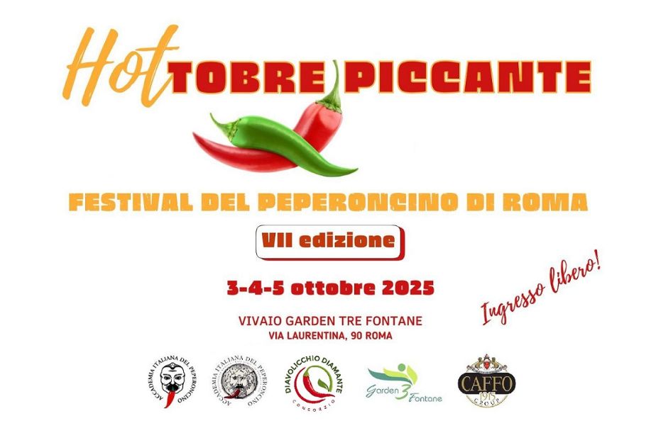 “HOTtobre Piccante”, il Peperoncino Festival di Roma, VII edizione Roma si accende di sapori, cultura e passione piccante