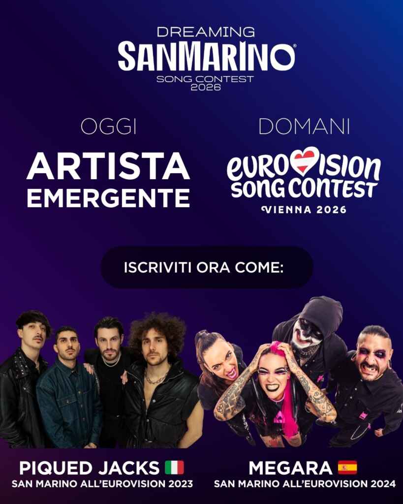 Dreaming San Marino Song Contest: oltre 800 iscritti da 40 Paesi, al via l’ultima fase dei casting